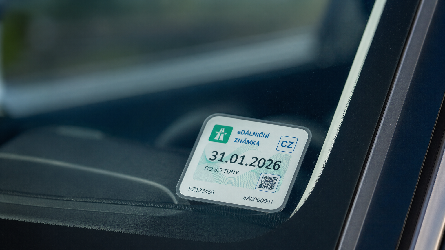 Typy a ceny dálničních známek v roce 2025